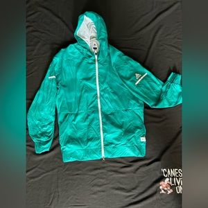 Official University Of Miami Adidas Parley Jacket